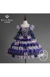 Classical Puppets Gateau de Antoinette Oil Painting Of Irises Swarovski Edition OP and Set(Limited Pre-Order/3 Colours/Full Payment Without Shipping)